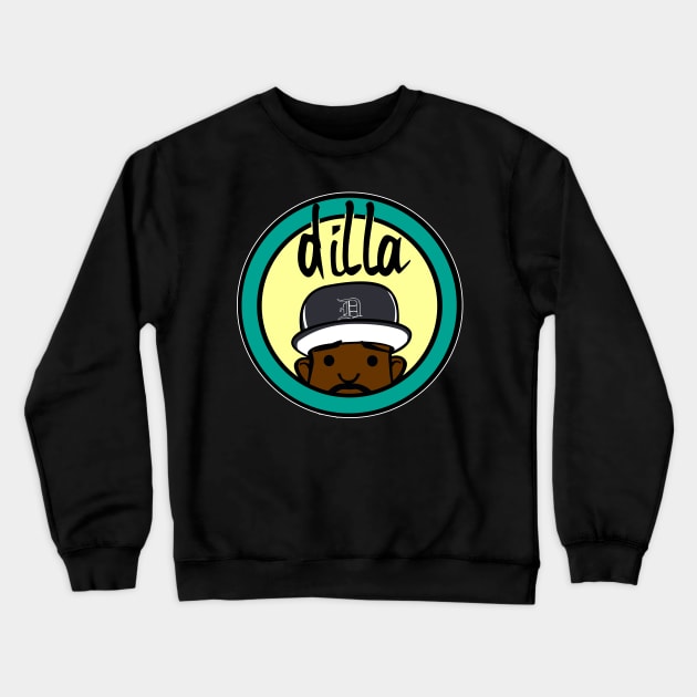 Dilla Crewneck Sweatshirt by sinistergrynn